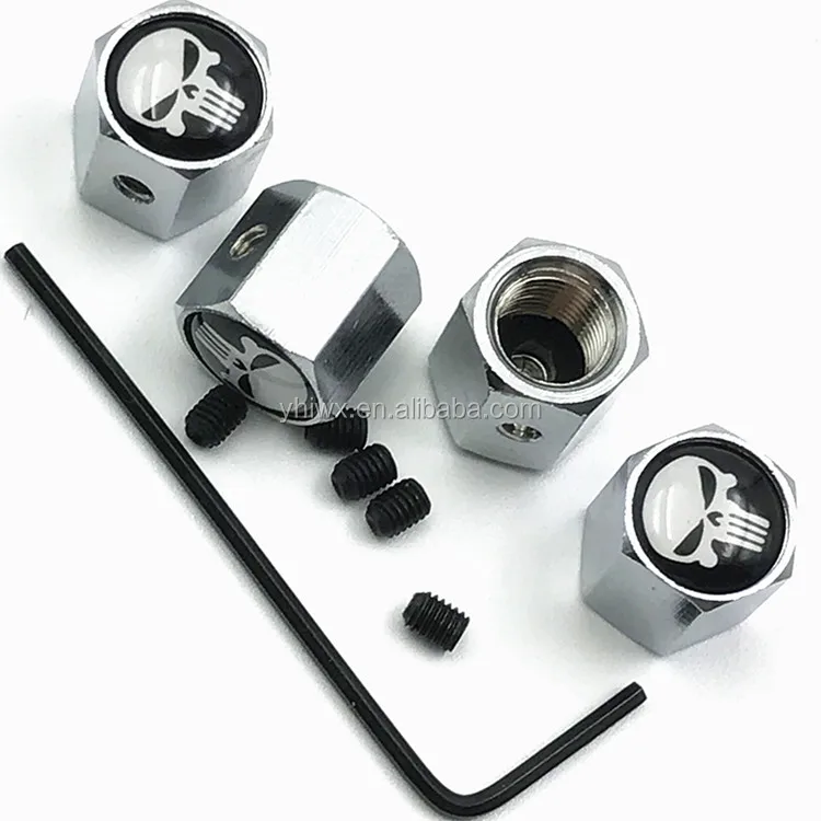 Logo Valves Stems Caps Covers Chromed Wheel Roundel Car Tire Emblem