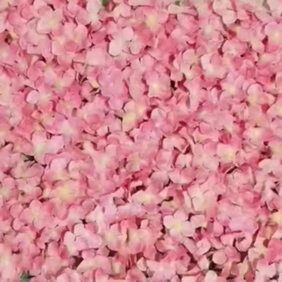 High Quality and Low Price Background Decoration Wedding Decoration Four Petals Cherry Blossom Row Backdrop