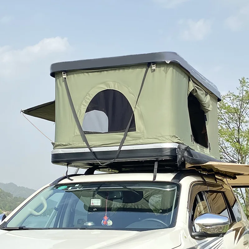 ABS Hard Shell Car Roof Top Tent Camping 4*4 SUV Hardtop Rooftop Tent For Sale
