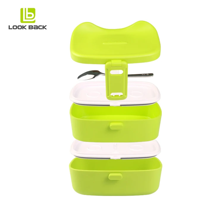 Korean style pp plastic microwave picnic classic custom noodles bowls cutlery lunch boxes for food salad