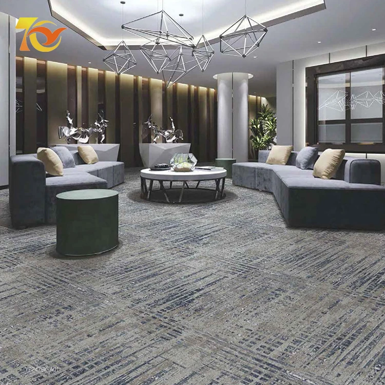 Customized Modern Printed Carpet  Non Slip Nylon 1100g Hallway Stair Runner Rug Sigital Printed Carpet