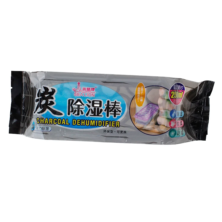
250ml Refillable Portable Bamboo Charcoal Remove Damp Dehumidifying Moisture Box 