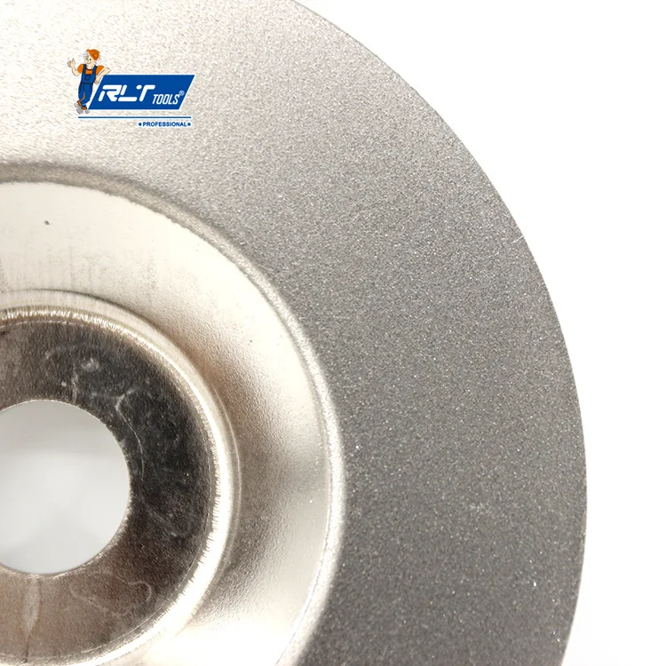 RLT Tools China Factory Supply Diamond Thin Cut-Off Disc Silver Single Metal Diamond Cutting Disc For Wood Material Cutting