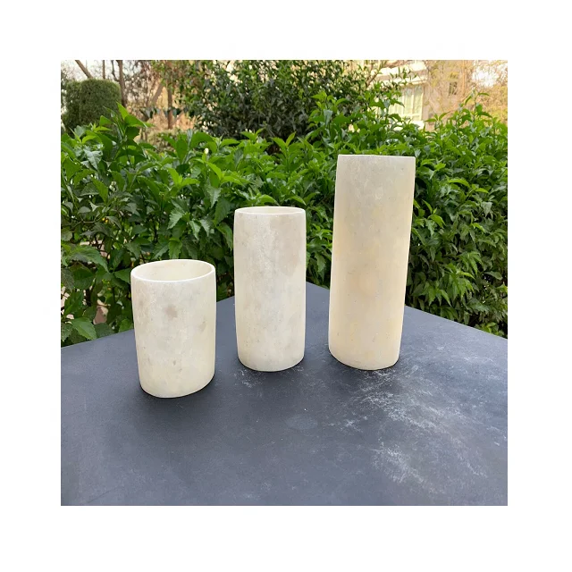Pure White Onyx Votive Candle Holder In Cheap Price
