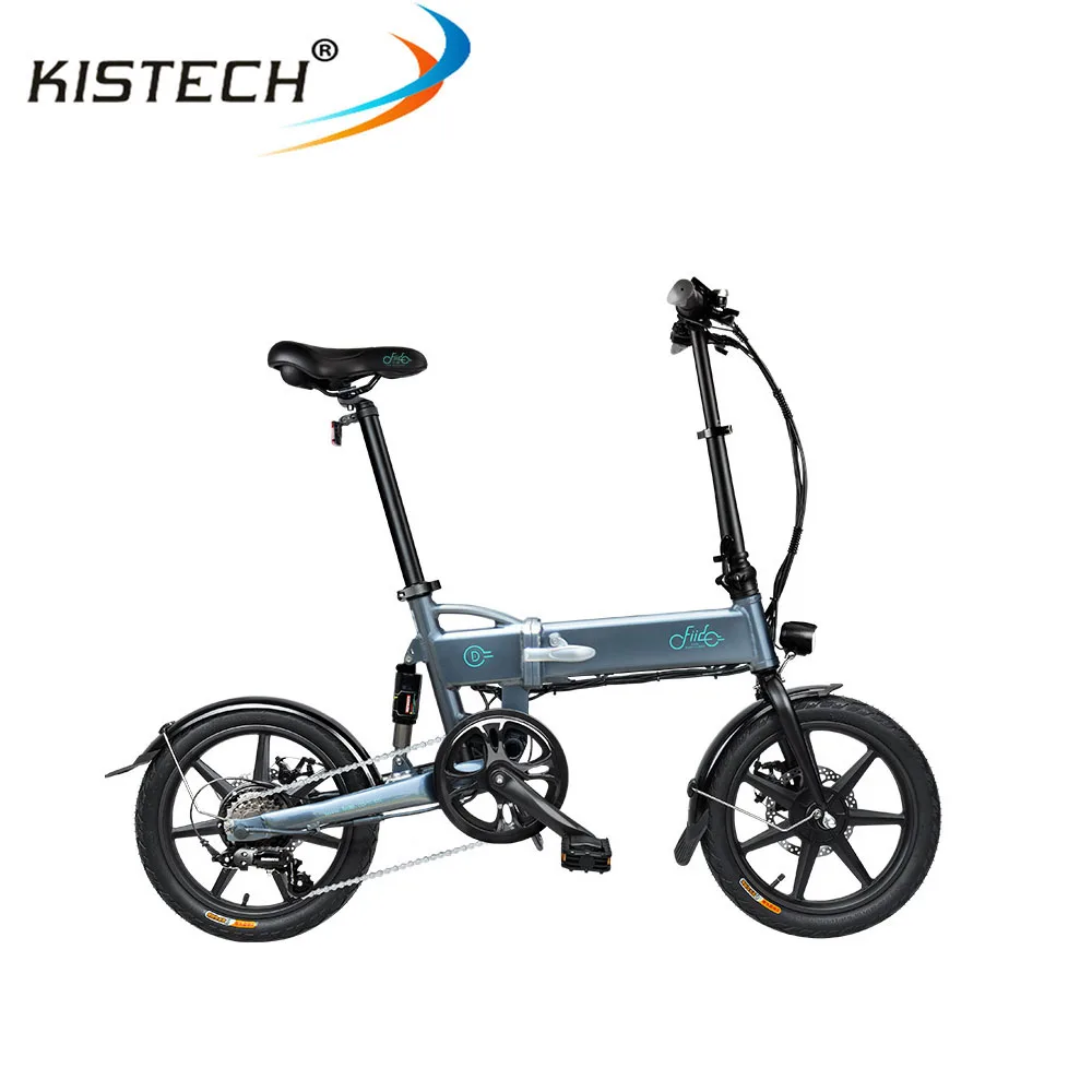  Электрический складной велосипед FIIDO D2S Ebike 16 дюймов 36 В 250 Ач Вт с переменной
