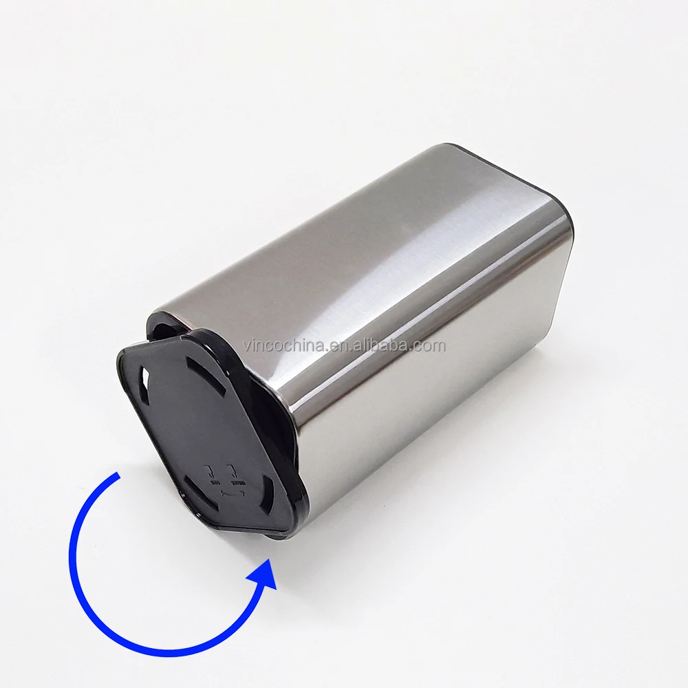 Rotating detachable easy to clean Fingerprint-proof Coated Stainless Steel Universal Knife Block Holder