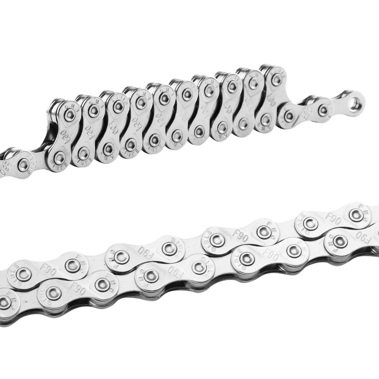 Привлекательная цена, новый тип, 27 скоростей, индекс системы, серебристые запасные части для велосипеда, цепь 9 скоростей