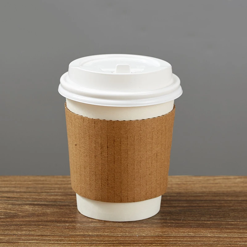 Logo Printing 8oz 12oz 16oz Single Wall Disposable Paper Cups Customized Hot Coffee Paper Cup