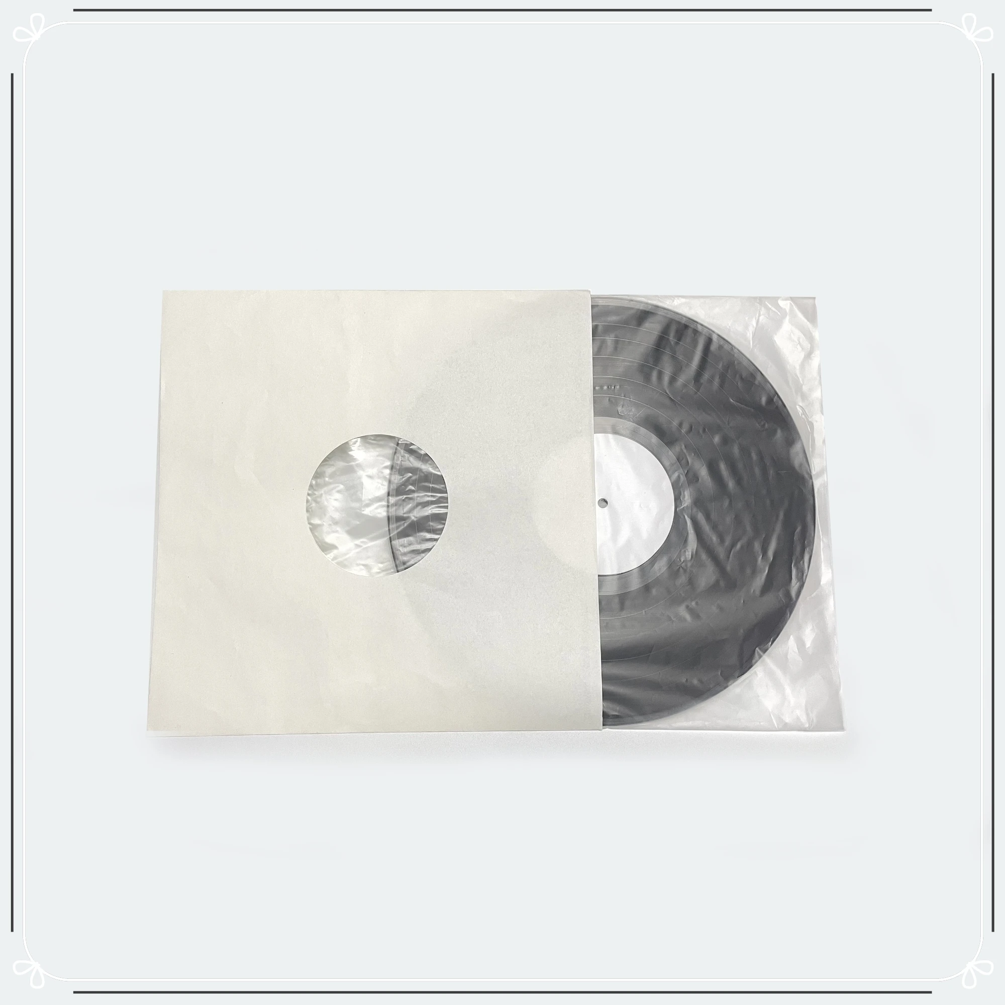 Printed jacket for 7 10 12 inch custom  LP solution for record player manufacturer vinyl record pressing