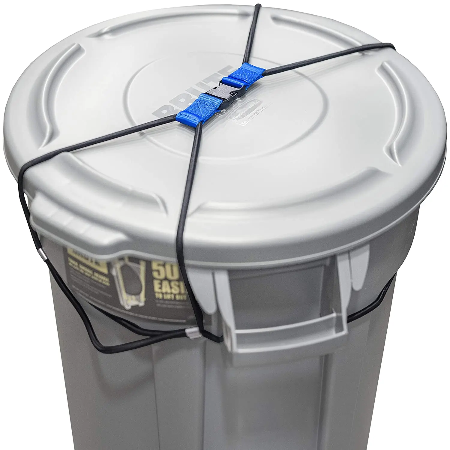 original factory custom 30-96 gallon garbige trash can lock  hot universal trash can lid external trash can lock