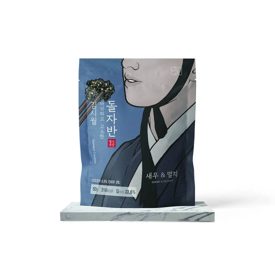 [WooYoung]GIMSIWOL сухарики из водорослей, 50 г, здоровая закуска, сделанная в коре Котра, высокая премиальная хорошая цена