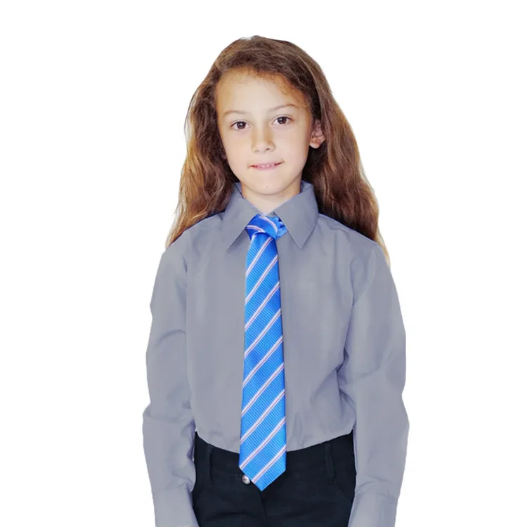 
Long Sleeve Custom School White Shirts Uniform Short Sleeve Kids Uniform Shirts For School 