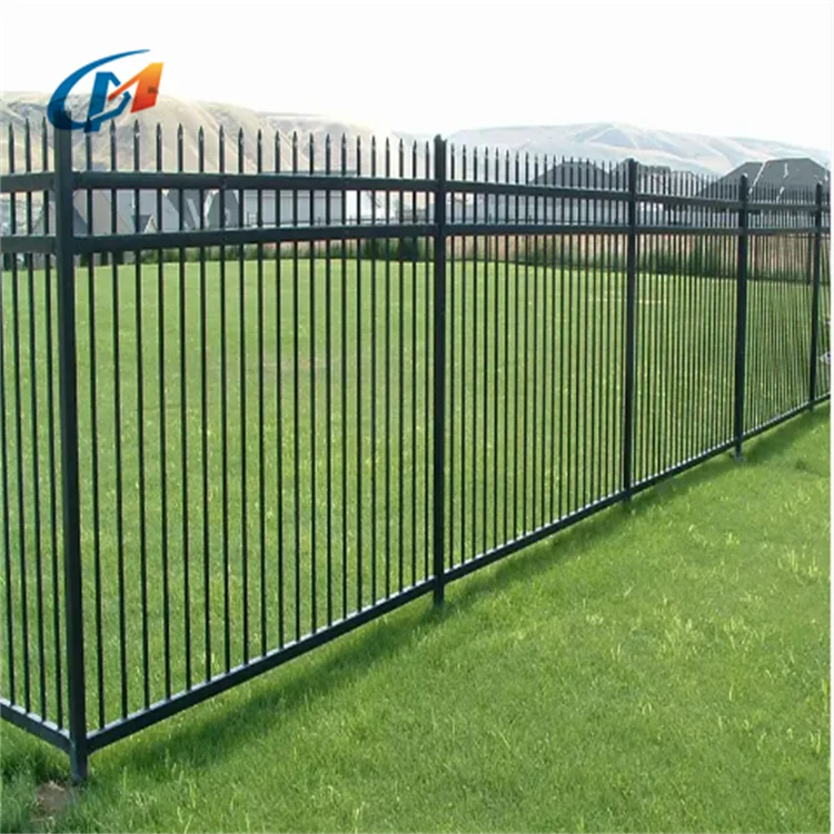 Backyard Wrought Iron Fence & Trellis Gates Ornament Metal Picket Fencing Driveway Rail Fence Panels