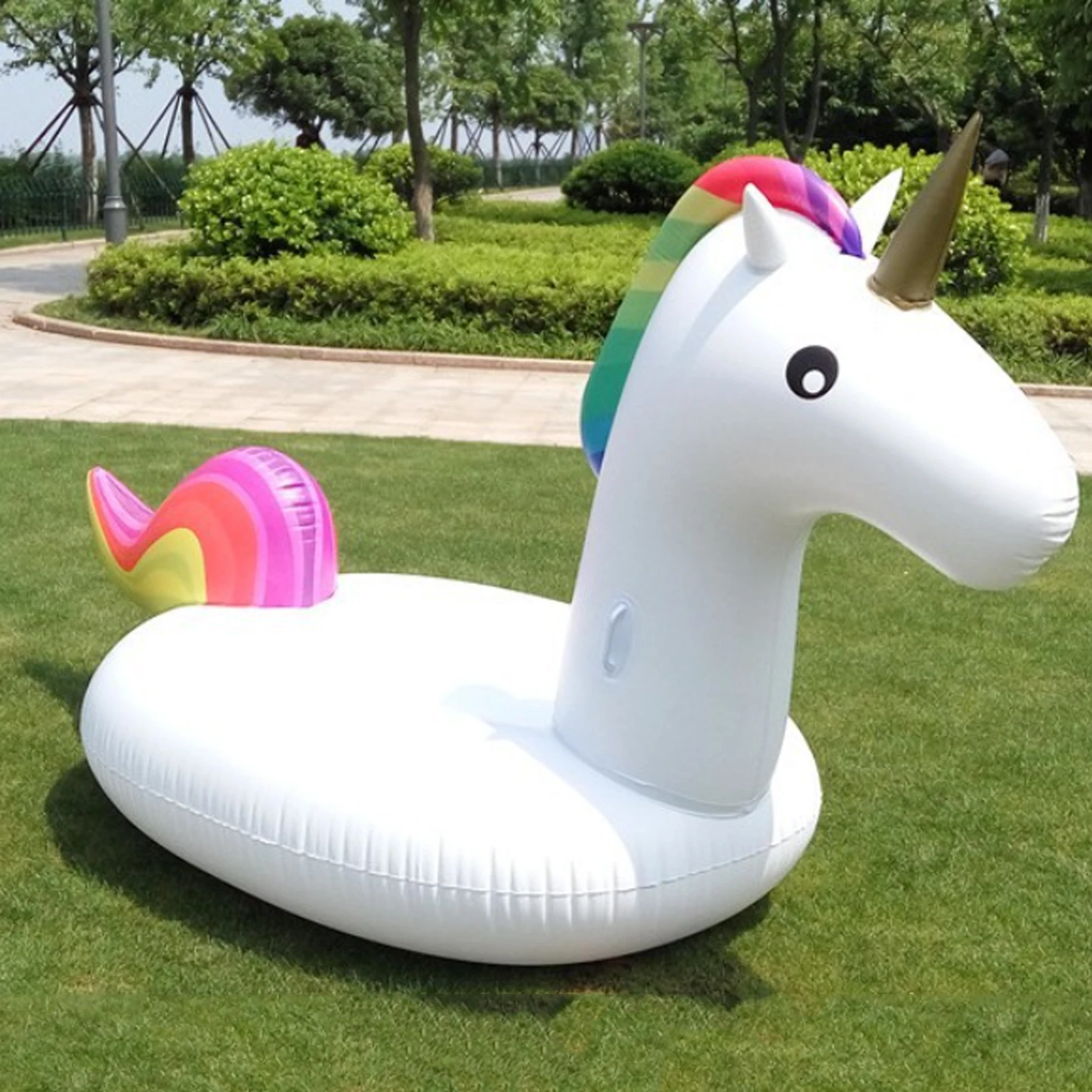 Inflatable Water float Rider Big Unicorn Pool Floats Pool Party Water Toys