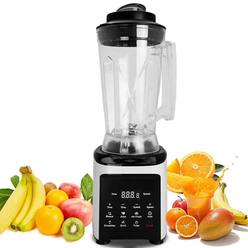 4L 5L automatic kitchen appliance blenders high rpm commercial ice blender with high quality high power food processing blender