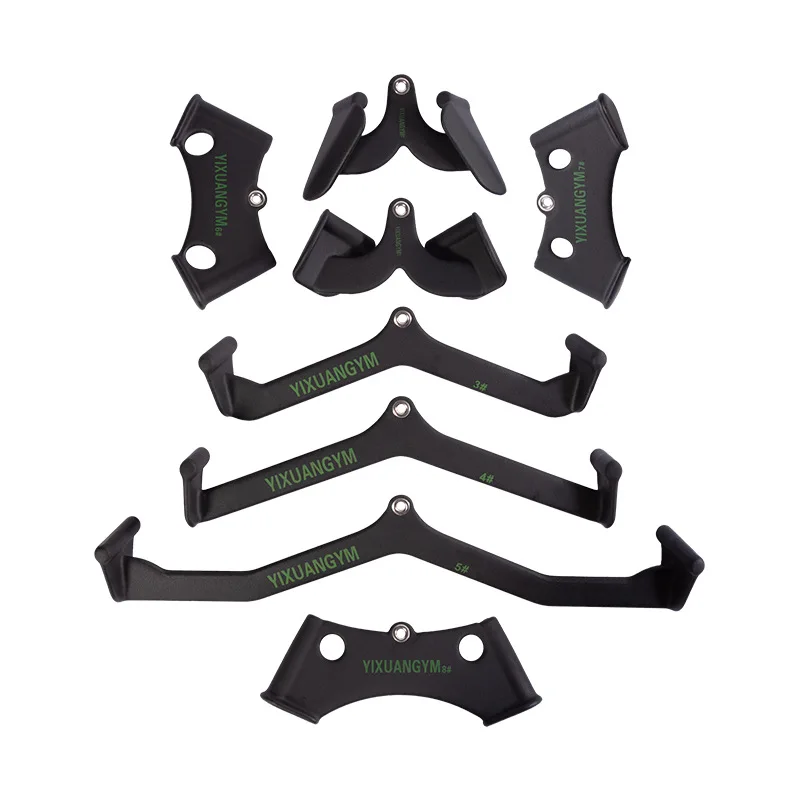 T-bar V-bar Pulley Cable Machine AttachmentsBicep Curl Tricep Lat pulldown Bar Back Strength Training Handle Grip