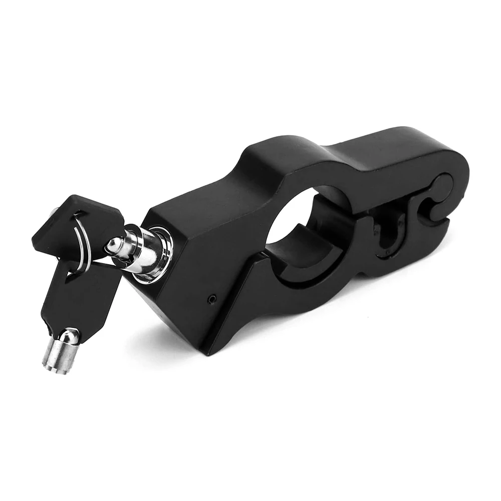 Motorcycle Lock, Heavy Duty Anti-Theft Adjustable Bike Handlebar Lock, A Grip/Throttle/Brake/Handlebar Lock to Secure a Bike