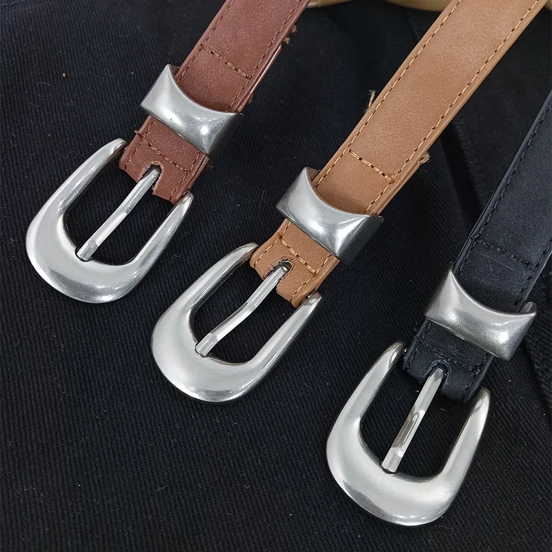 Korean-Style Luxury Two-Layer Cowhide Anti-Velvet Eye-Sucking Wear Women Custom Woolen Dress Jeans Suede Suede Suede New Arrival