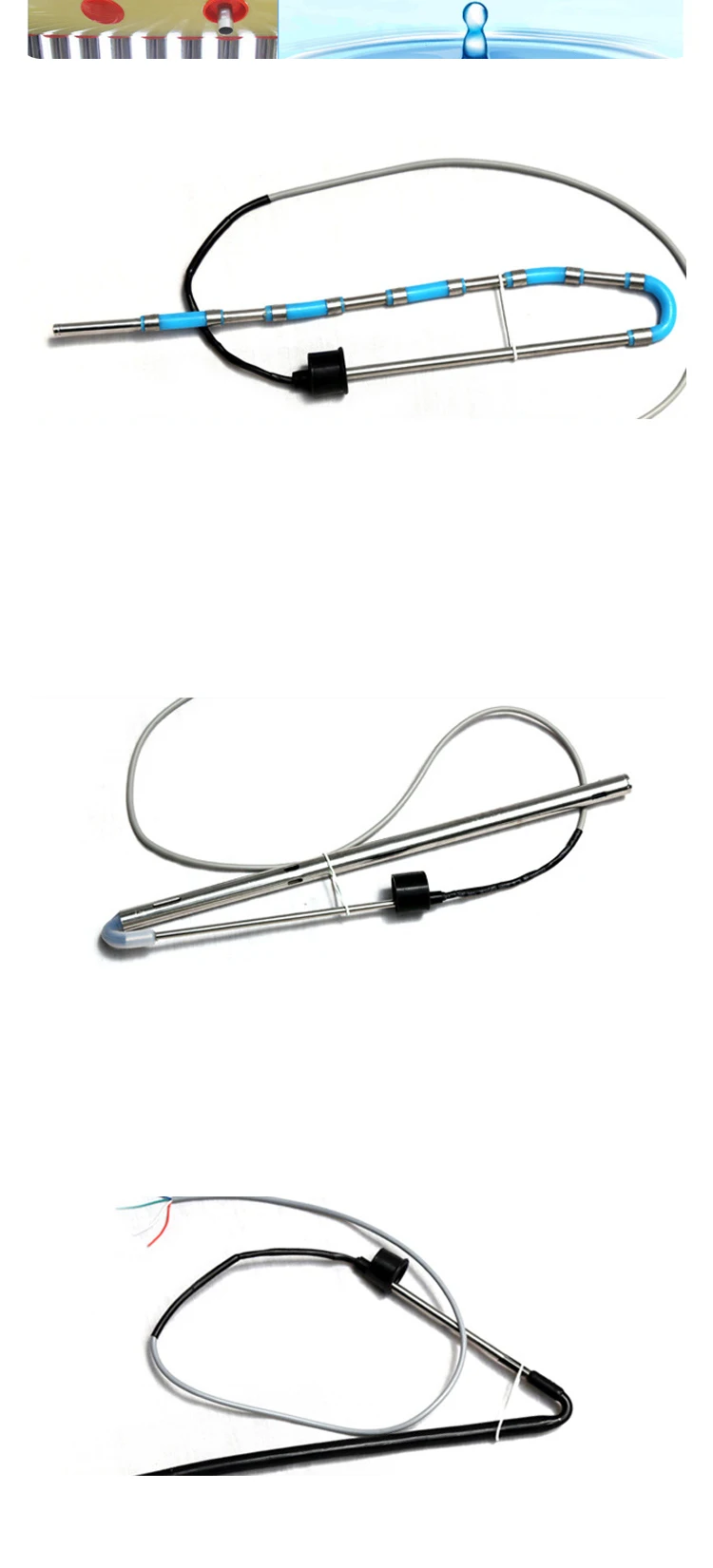 Transparent soft silicon steel sensor