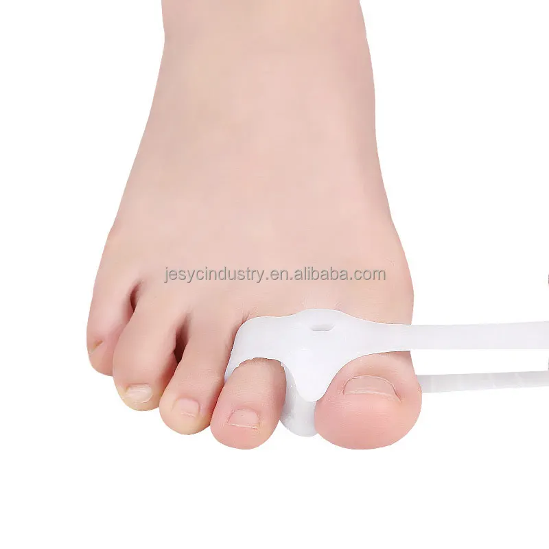 Foot Care Accessory Hallux Valgus Overlapping Toes Bunion Protector Sleeve Toe Separator Silicone Valgus Toes Sleeves Corrector