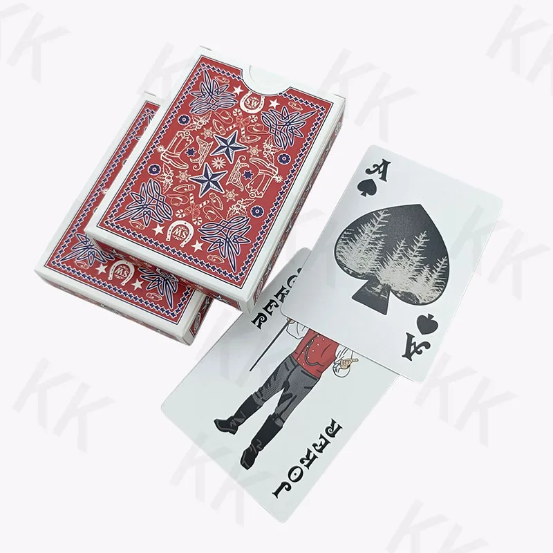 Factory Price Custom Personalized Design High Quality Casino-specific Black Corepaper Playing Card For Merchandise/Collectibles
