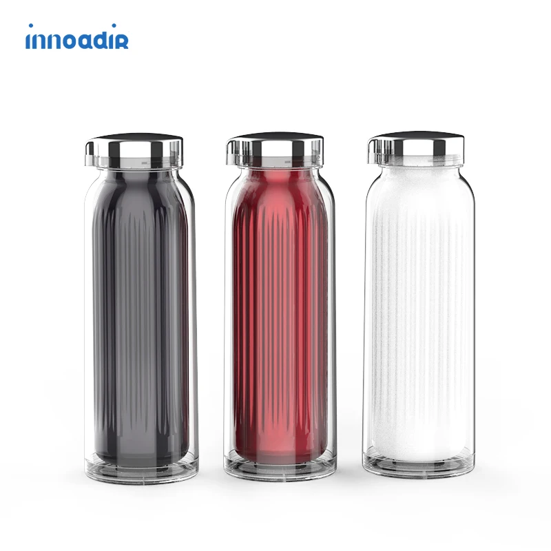 16oz clear acrylic tumbler plastic water bottle Wholesale customized drinking bottles plastic bottles spray lid