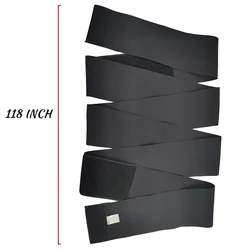 OEM Service Women Elastic Belly Shaper Waist Trainer Bandage  Belly Binding Wrap Slimming Waist Tummy Wrap