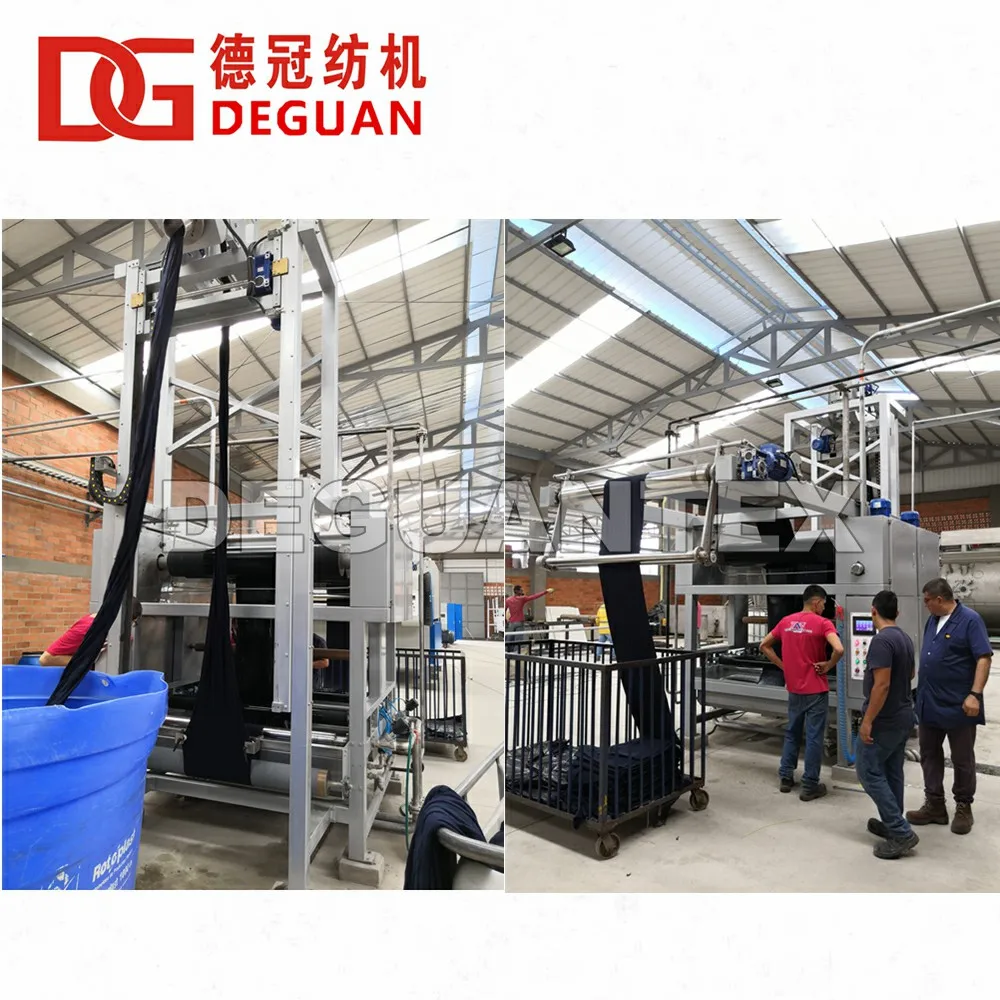 Deguan Balloon Padder and Detwister machine for Textile Processing after dyeing machine