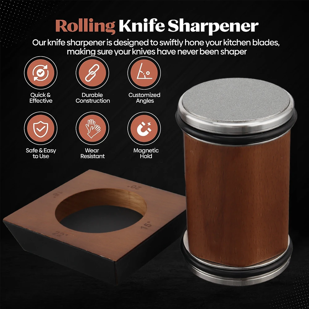 KITCHENCARE Professional Manual Kitchen Knives Sharpening Tool Metal Knife Sharpener