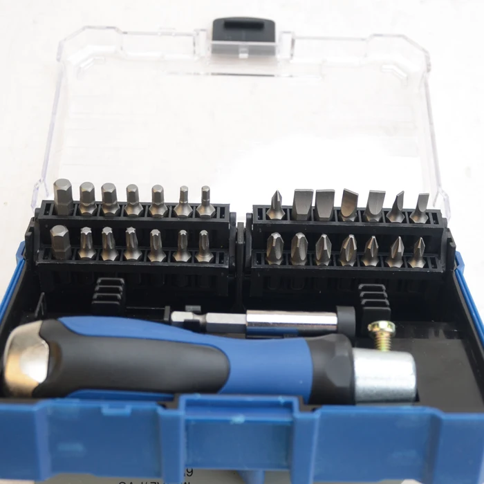 Professional Electronics Repair Tool Set 33PCS Precision Ratchet Screwdriver Bits Set with Handle
