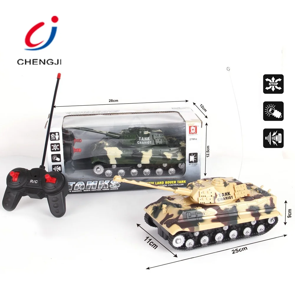 Kids Eco-friendly Military Battle Vehicle Model Electric Mini tank Toy Rc