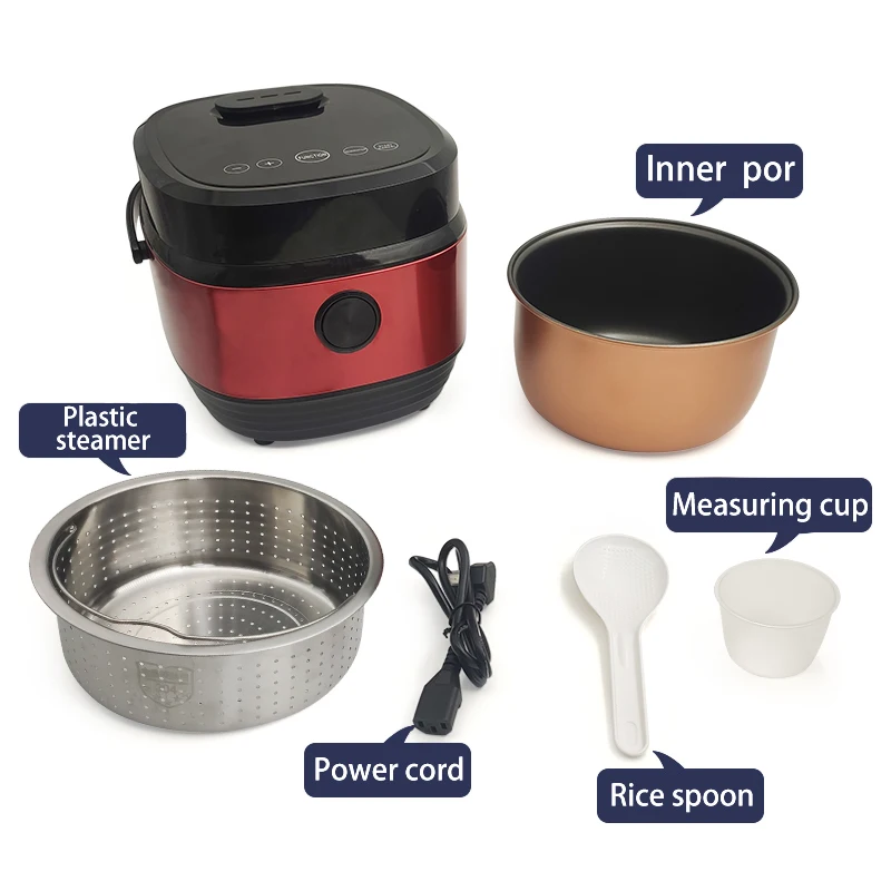 3L Gold Multipurpose Touch Screen Deluxe Stainless Steel Rice Cooker Electric Low Sugar Rice Cooker