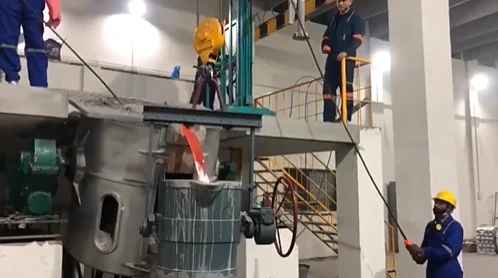 Metal Forge Furnace Iron Smelting Pots Iron Smelting Furnace