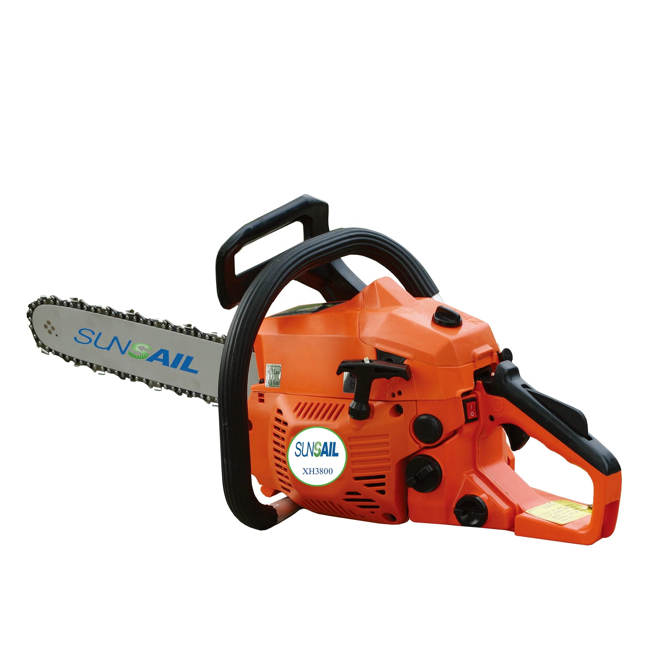 still gazoline chain saw machine, high working speed plastic handle mini chain saw