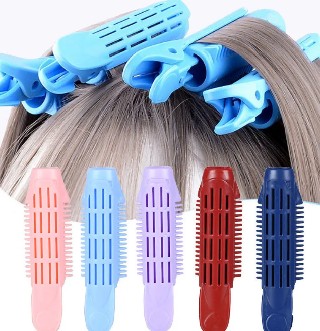 Hot Sale Salon Hair Curlers Rollers Curling Plastic Bang Wave Magic Hair Roller Curlers