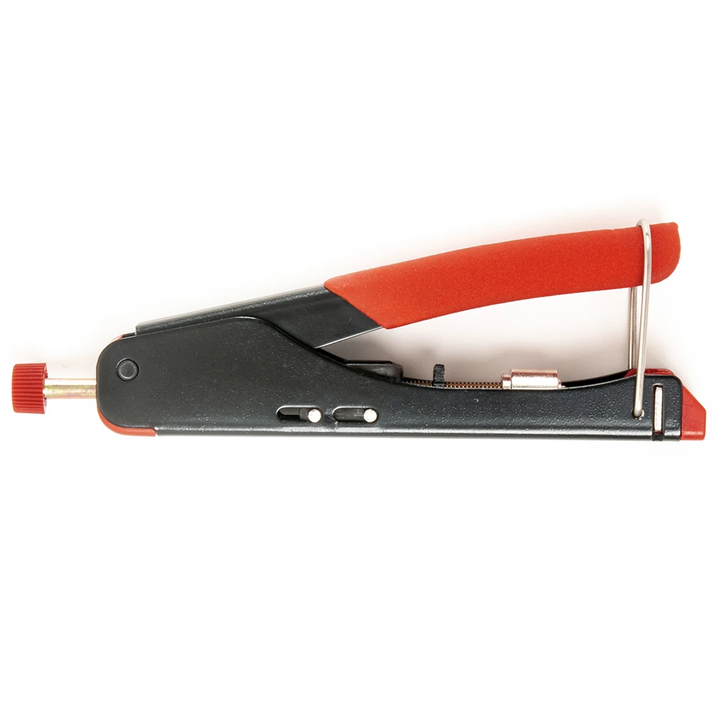 Adjustable Rg59 Rg6 Bnc Rca Connector Coax Cable Wire Crimper Compression Tool