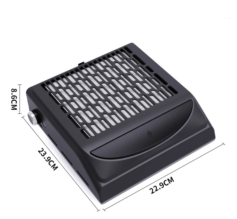 OEM 100w Strong Nail Dust Collector Professional Nails Vacuum Cleaner Manicure Powerful Suction Dusts Extractor Nail Art Salon