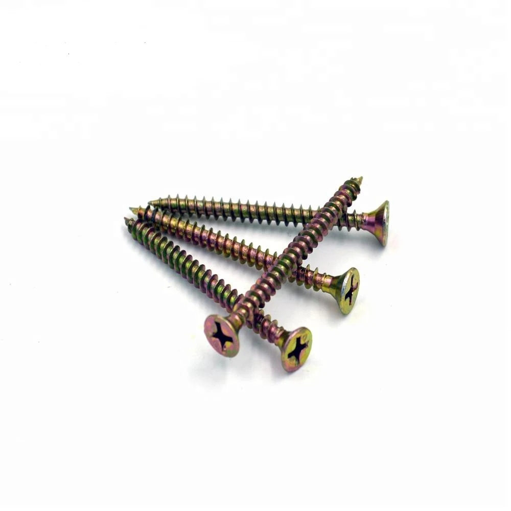 din7505 316 stainless steel pozi csk head chipboard screws 3.5*35
