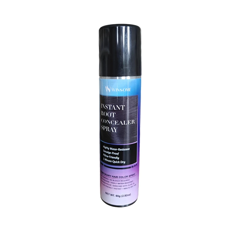 Wholesale Temporary Hair Color Spray One Minute Quick Dry Hair Dye Spray
