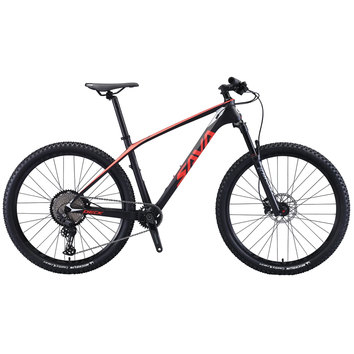 SAVA DECK6.1 углеродное волокно MTB горный велосипед 12 Скоростей с DEORE M6100 группа набор 26/27.5/29