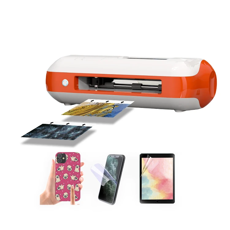 2022 Touch Portable Tpu Film Phone Screen Protector Cutting Machine For Iphone 13 12 Samsung  Huawei