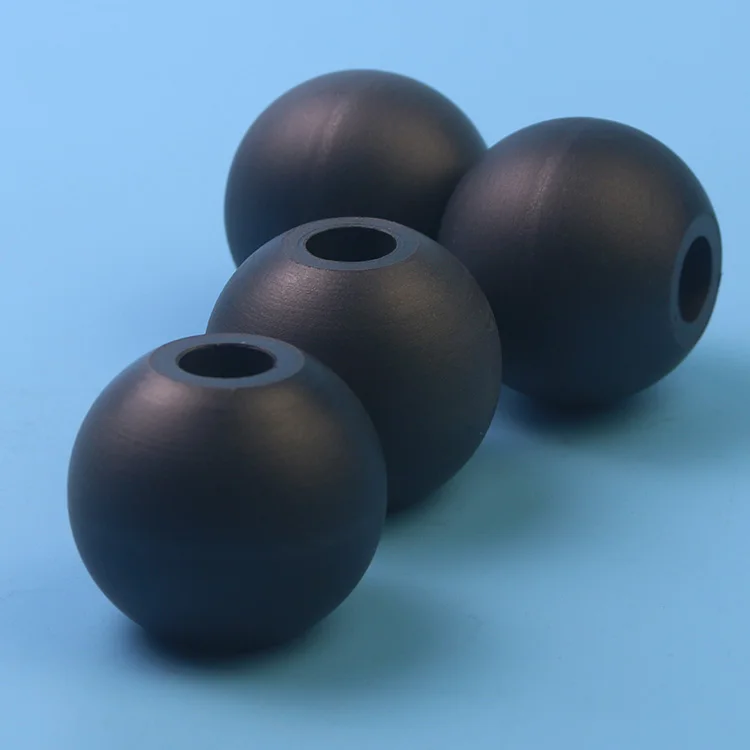 PTFE carbon powder reinforcement can be customized with good performance through ball Filled ptfe