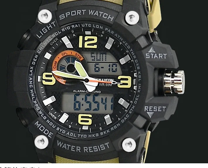 Sport watches for men Electronics quartz watches sport