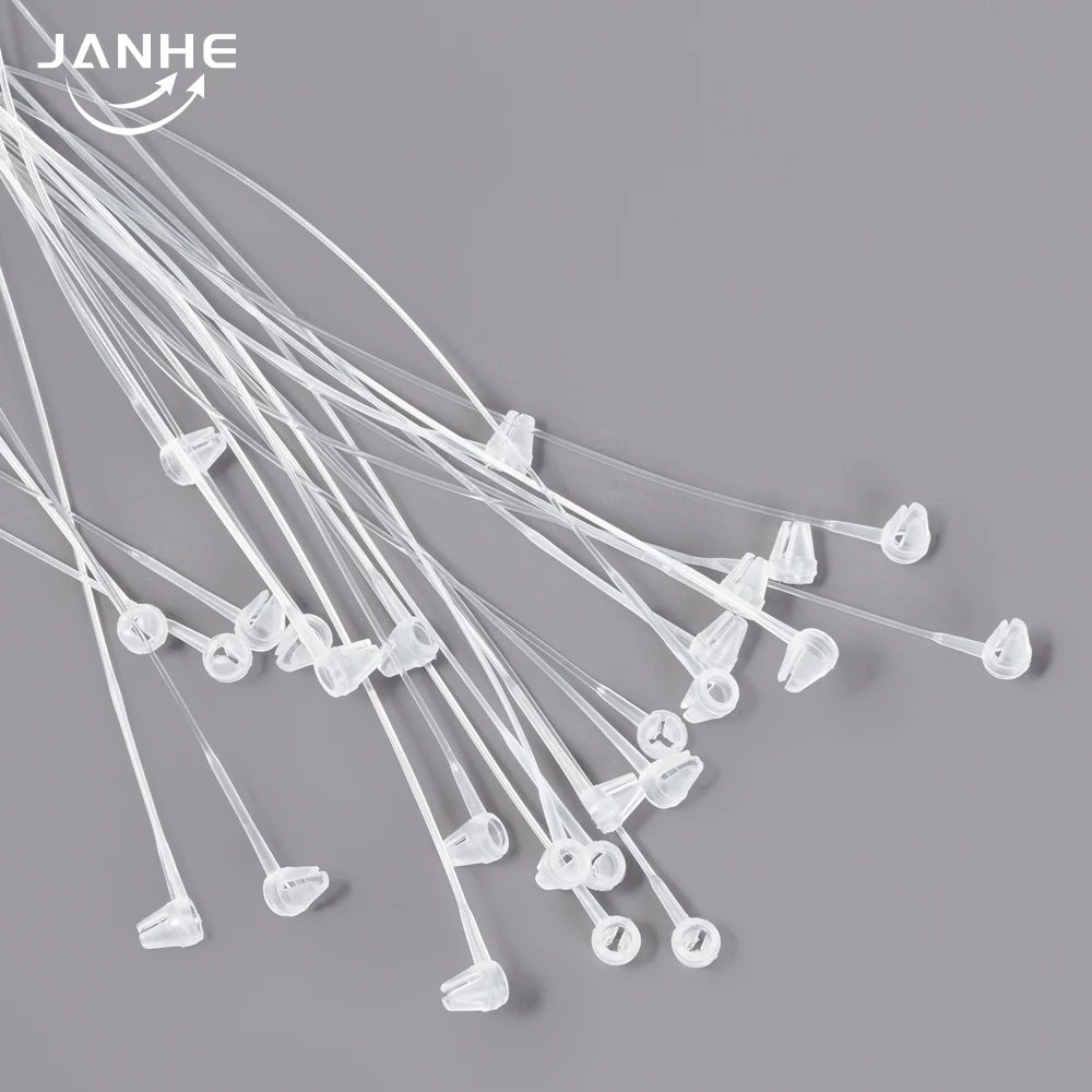 Durable Loop Tag Pin Tagging Fastener PP Security Lock Pin Plastic Cable Hang Label Line Tag Pin Manufacturers for clothes Shoes