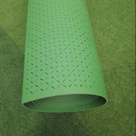 sdms 10mm thick shock pad for artificial football soccer turf XPE  PE  grass underlay foam pad