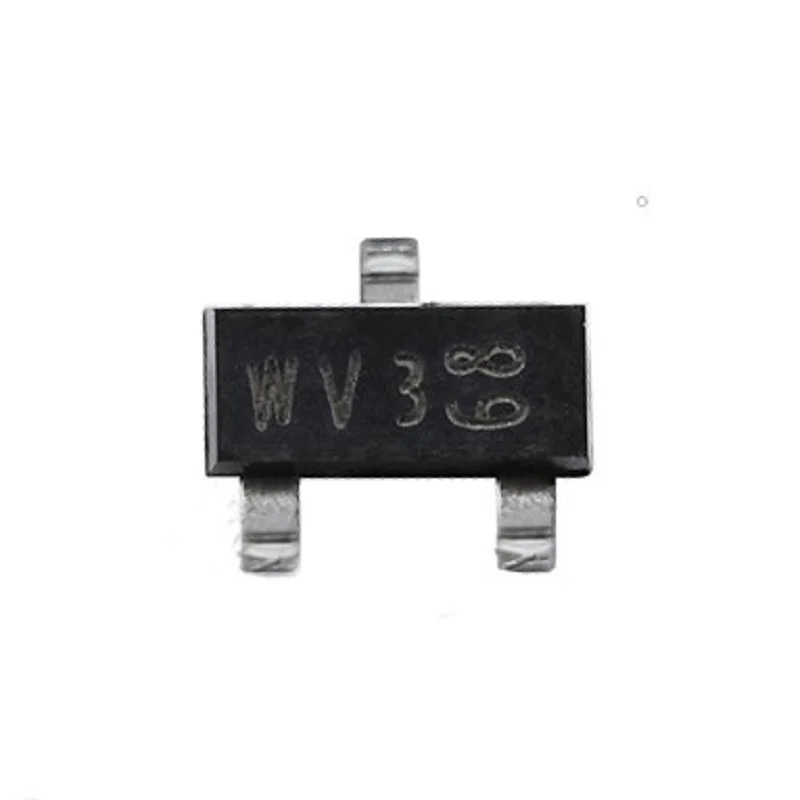 Diode Array 1 Pair Common Anode Schottky 30 V 200mA Surface Mount TO236 SOT23 BAT54A wv4