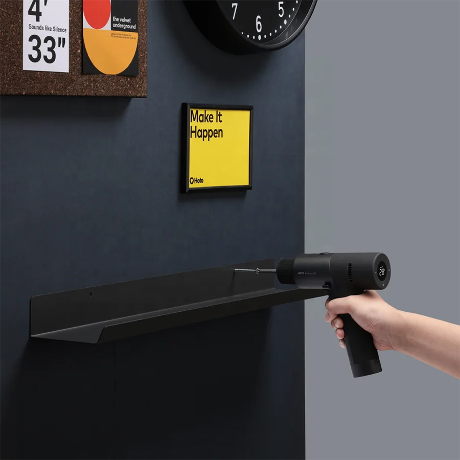 HOTO Smart HD Display Electric Cordless Tools Drill machine drilling Nail Screwdriver Gun Drill