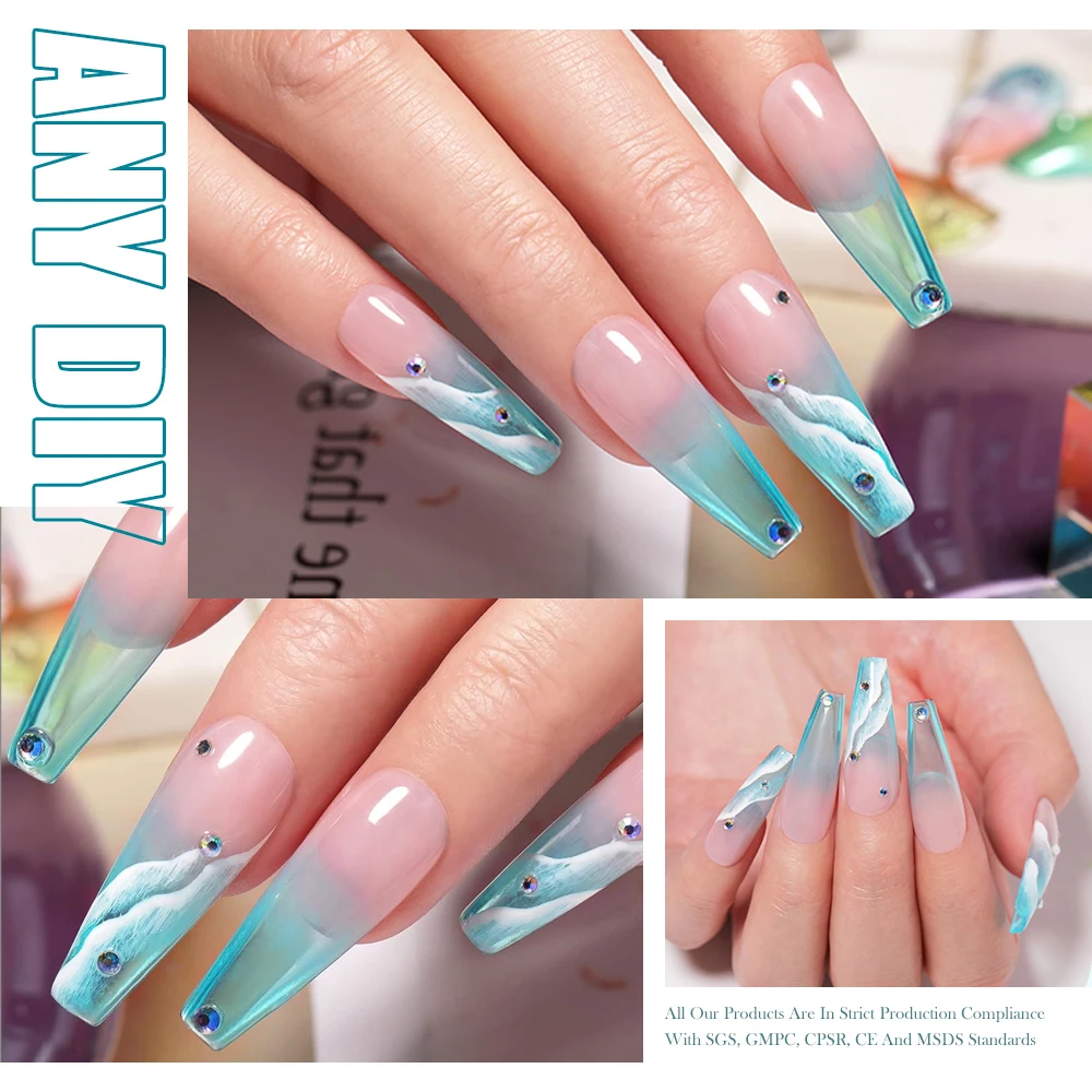 New Arrival Transparent Gel  Factory Wholesale Jelly UV Gel Polish