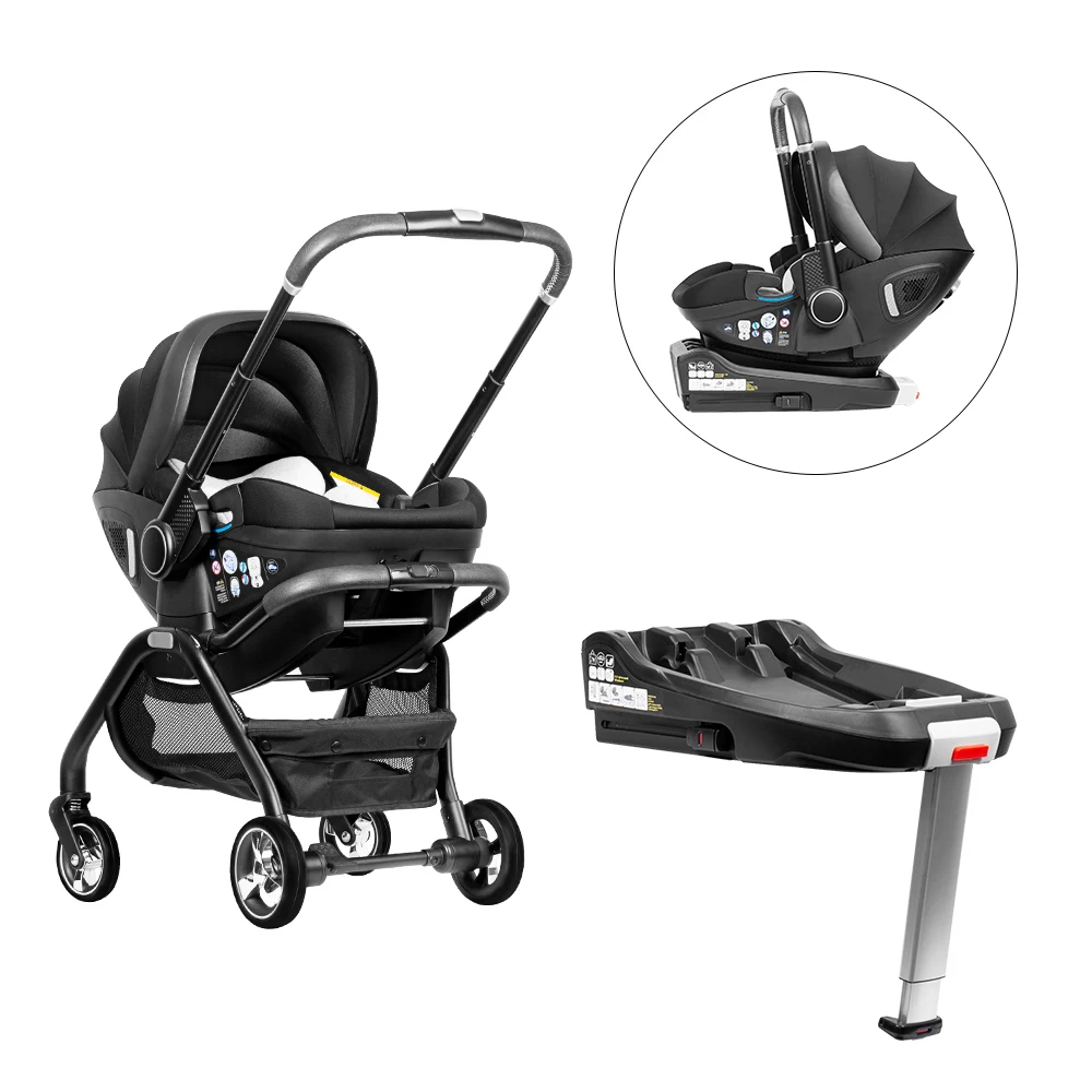 Wholesale baby stroller 3 in 1 / baby doll stroller with car seat /cheap china factory luxury car seat stroller for baby