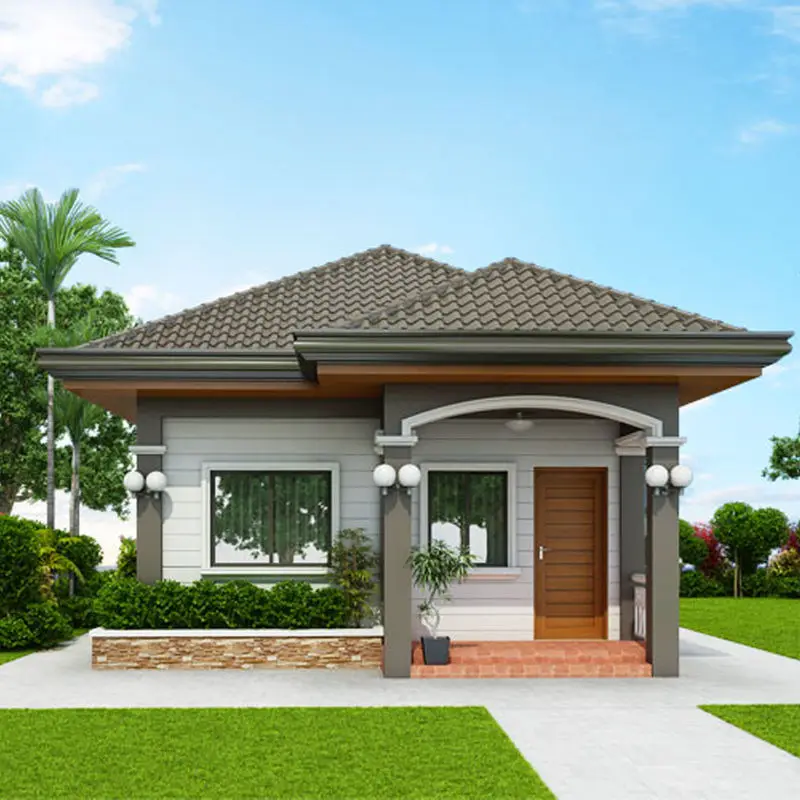 Luxury Profeb house Two Bedroom Prefabricated villa Building Steel Structure Prefab House